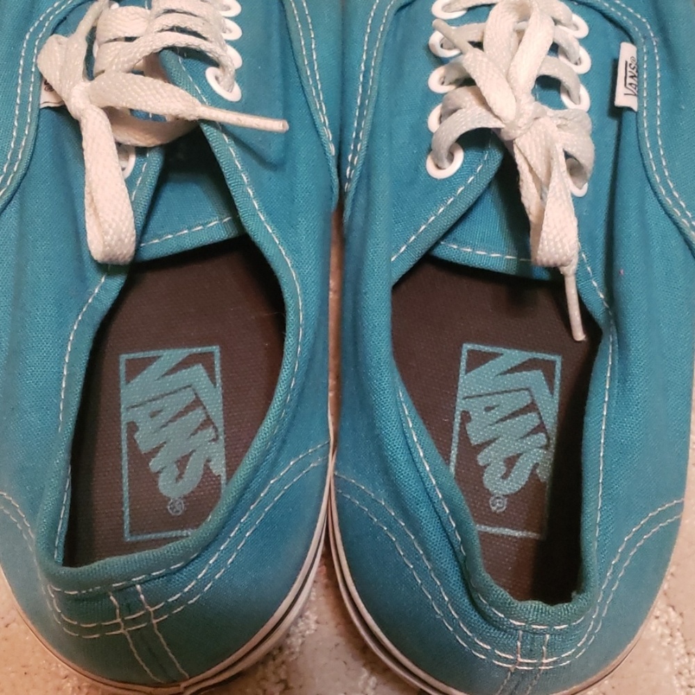 Turquoise Vans - Picture 4 of 4